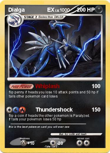 Pokemon Dialga               EX