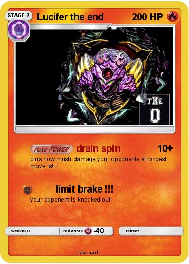 Pokemon Lucifer the end