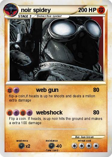 Pokemon noir spidey
