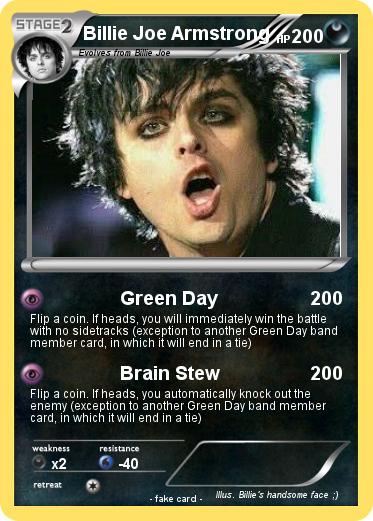 Pokemon Billie Joe Armstrong