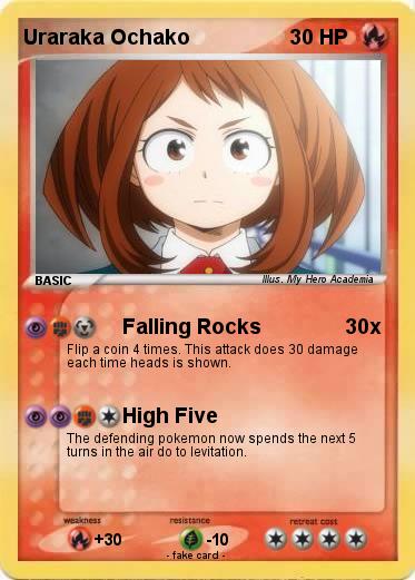 Pokemon Uraraka Ochako