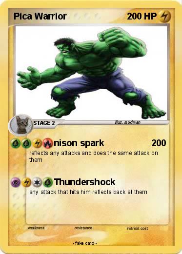 Pokemon Pica Warrior