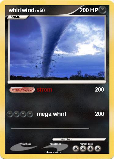 Pokemon whirlwind