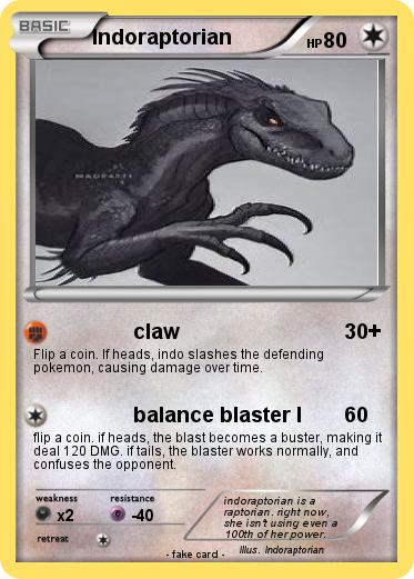 Pokemon Indoraptorian