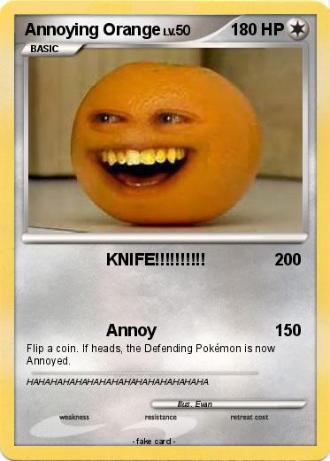 Pokemon Annoying Orange