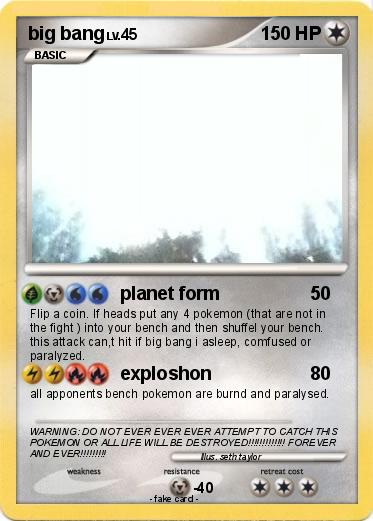 Pokemon big bang