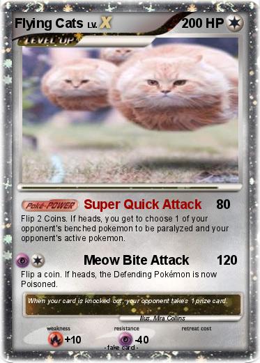 Pokemon Flying Cats