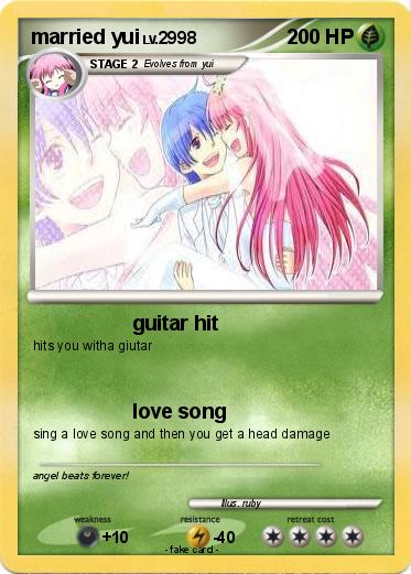 Pokemon married yui