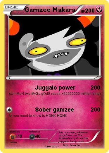 Pokemon Gamzee Makara