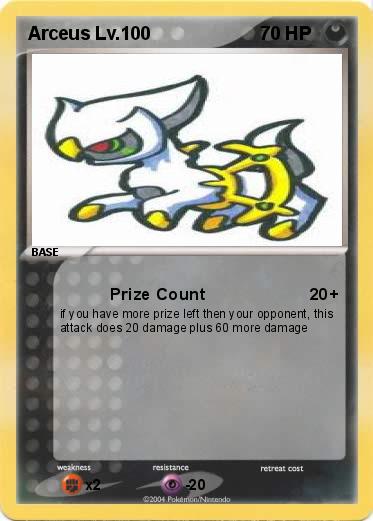 Pokemon Arceus Lv.100