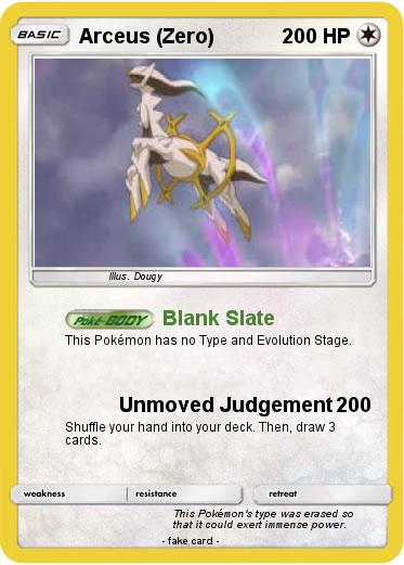 Pokemon Arceus (Zero)