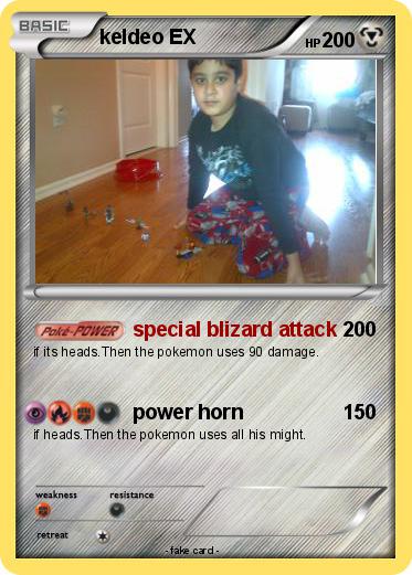 Pokemon keldeo EX