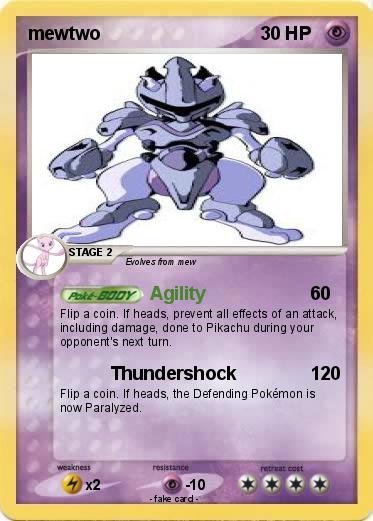 Pokemon mewtwo