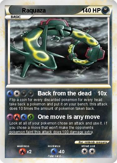 Pokemon Raquaza