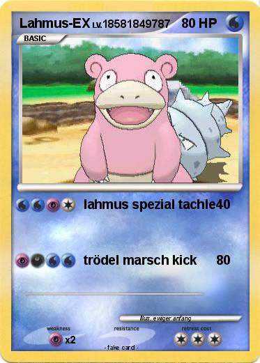 Pokemon Lahmus-EX