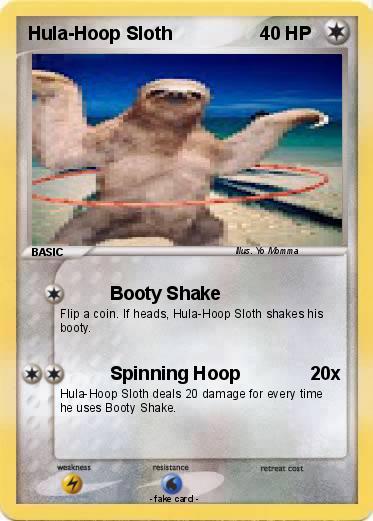 Pokemon Hula-Hoop Sloth