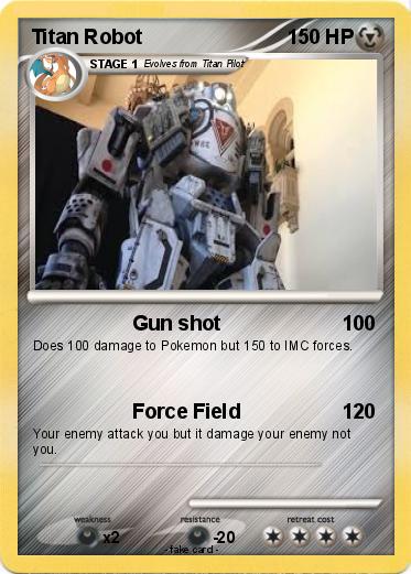 Pokemon Titan Robot
