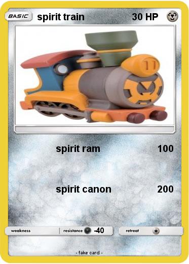 Pokemon spirit train