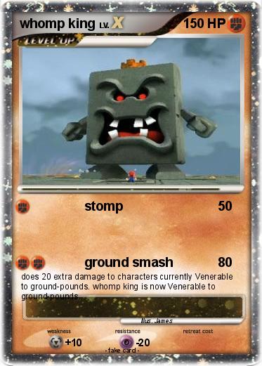 Pokemon whomp king