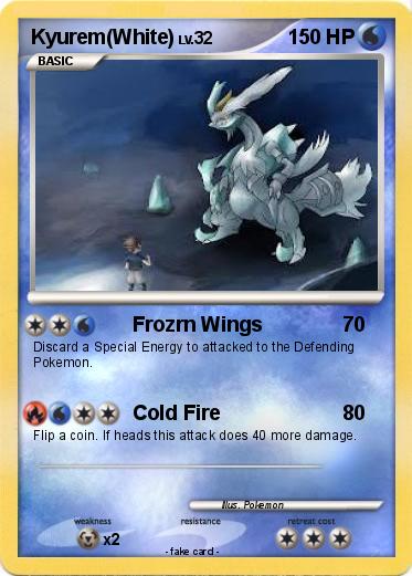 Pokemon Kyurem(White)