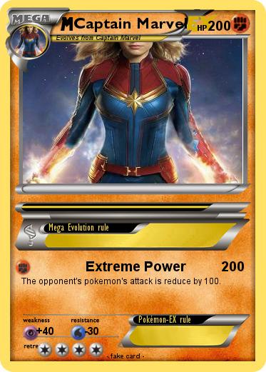 Pokemon Captain Marvel