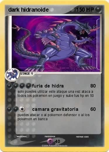 Pokemon dark hidranoide 