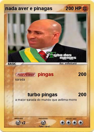 Pokemon nada aver e pinagas