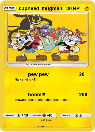 Pokemon cuphead  mugman
