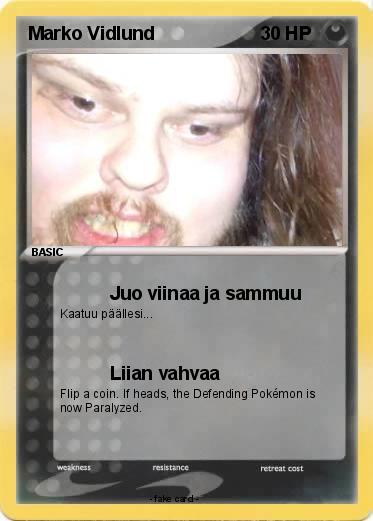 Pokemon Marko Vidlund