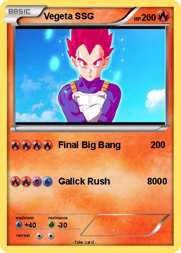 Pokemon Vegeta SSG