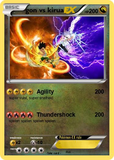 Pokemon gon vs kirua