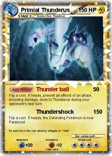 Pokemon Primial Thunderus