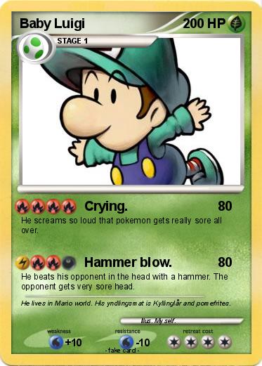 Pokemon Baby Luigi