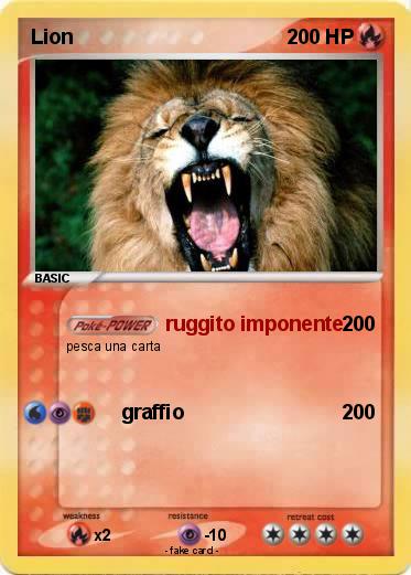 Pokemon Lion