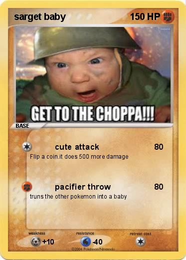 Pokemon sarget baby