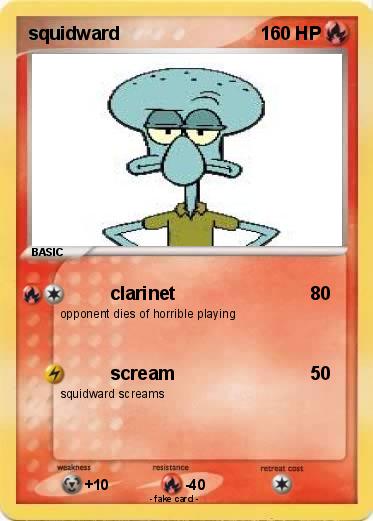 Pokemon squidward