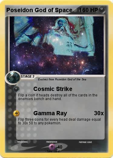 Pokemon Poseidon God of Space