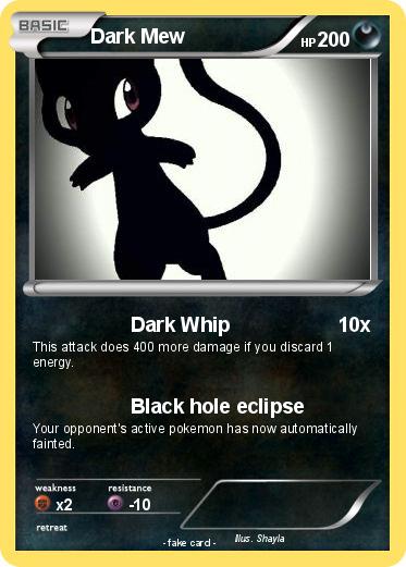 Pokemon Dark Mew