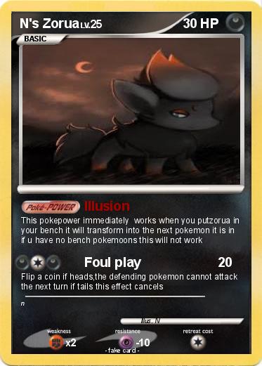 Pokemon N's Zorua