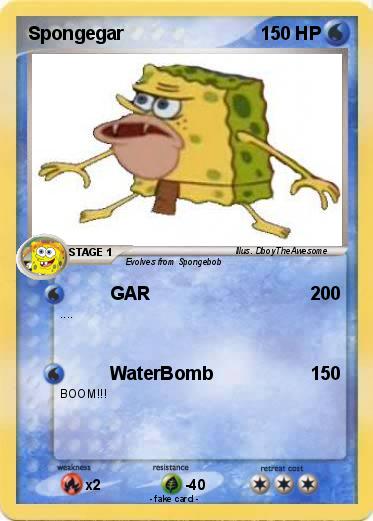 Pokemon Spongegar