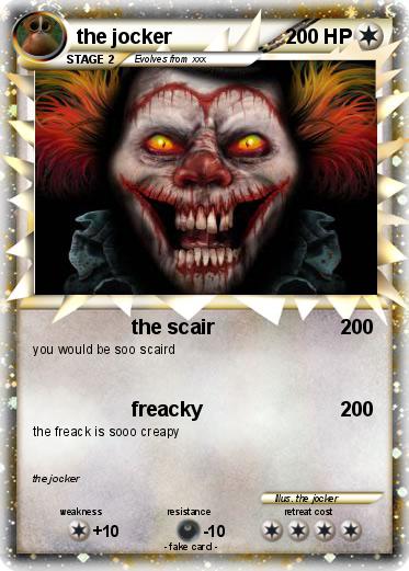Pokemon the jocker