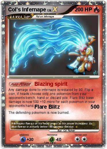 Pokemon Col's Infernape