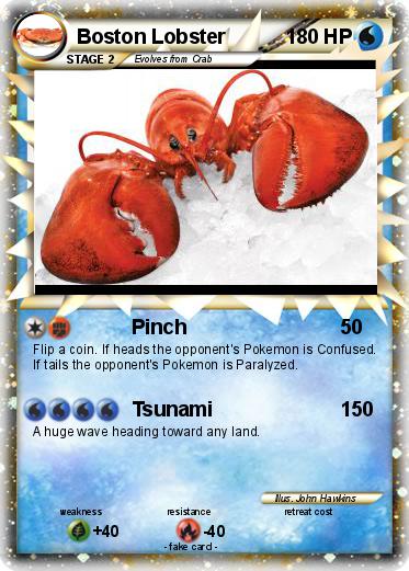 Pokemon Boston Lobster