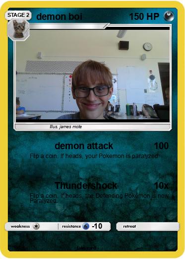 Pokemon demon boi