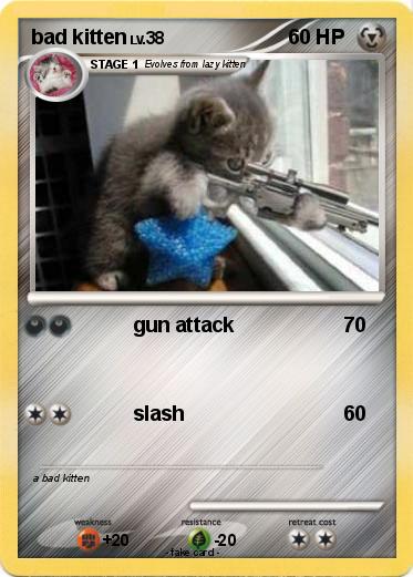 Pokemon bad kitten