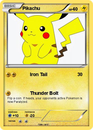 Pokemon Pikachu