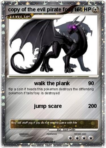 Pokemon copy of the evil pirate foxy