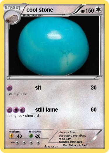Pokemon cool stone