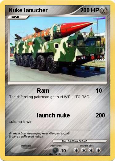 Pokemon Nuke lanucher