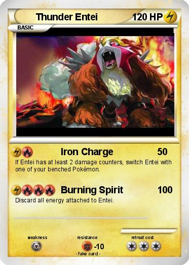 Pokemon Thunder Entei